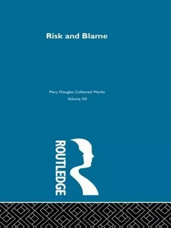 Risk and Blame cover