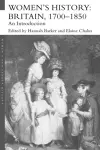 Women's History, Britain 1700-1850 cover