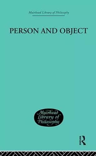 Person and Object cover