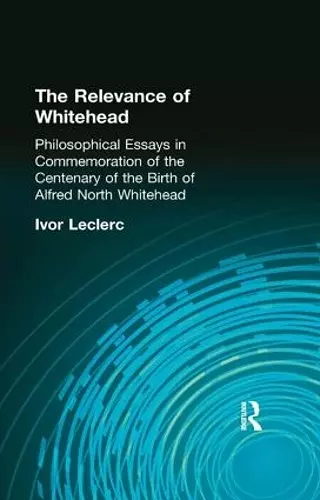 The Relevance of Whitehead cover