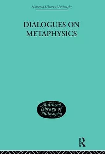 Dialogues on Metaphysics cover