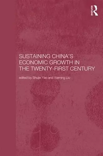 Sustaining China's Economic Growth in the Twenty-first Century cover