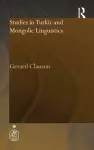 Studies in Turkic and Mongolic Linguistics cover