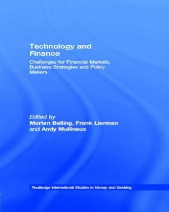 Technology and Finance cover