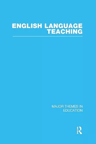 English Language Teaching cover