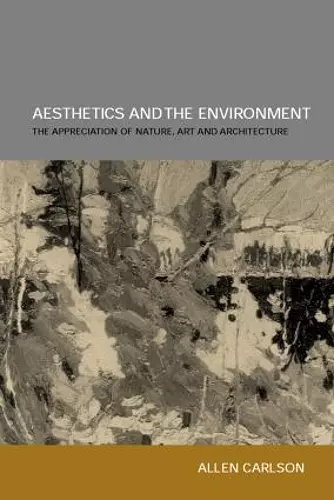 Aesthetics and the Environment cover