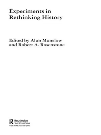 Experiments in Rethinking History cover