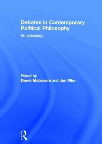 Debates in Contemporary Political Philosophy cover