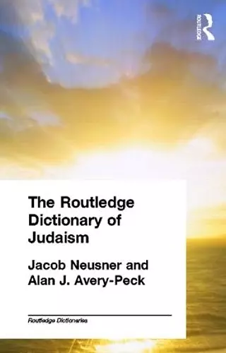 The Routledge Dictionary of Judaism cover