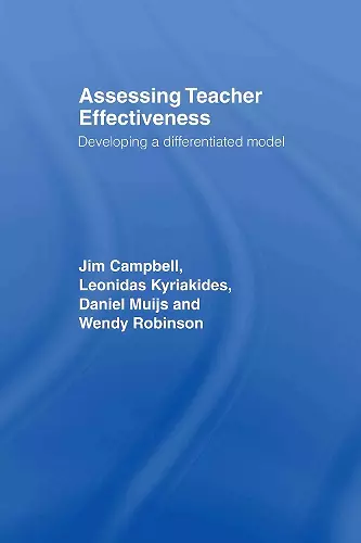 Assessing Teacher Effectiveness cover