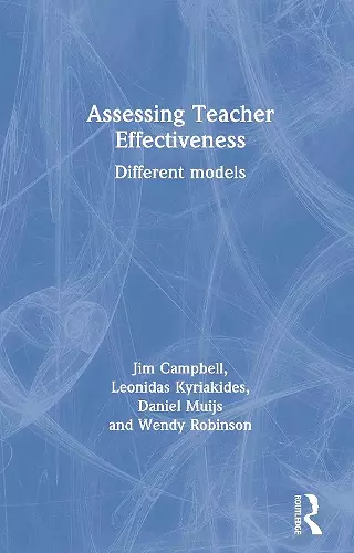 Assessing Teacher Effectiveness cover