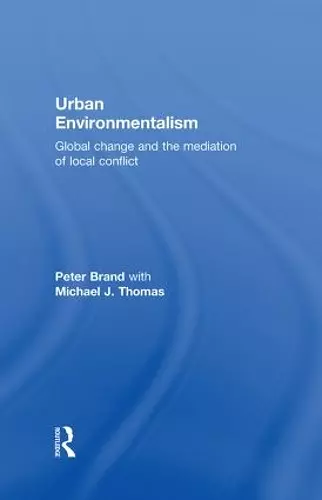 Urban Environmentalism cover