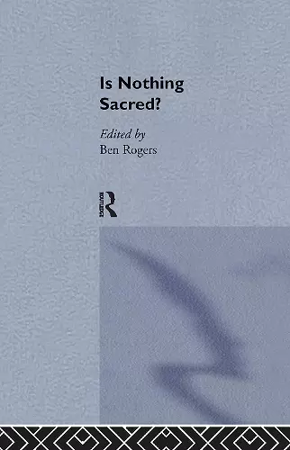 Is Nothing Sacred? cover