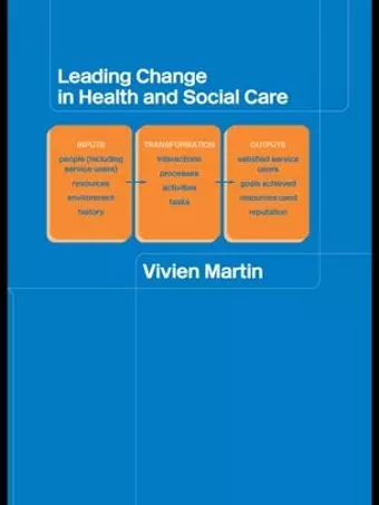 Leading Change in Health and Social Care cover