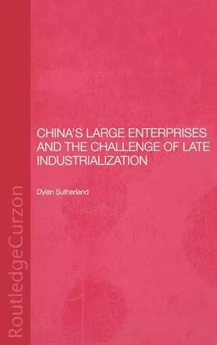 China's Large Enterprises and the Challenge of Late Industrialisation cover