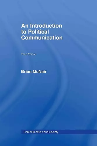 An Introduction to Political Communication cover