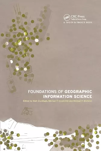 Foundations of Geographic Information Science cover