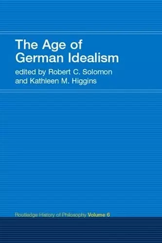 The Age of German Idealism cover