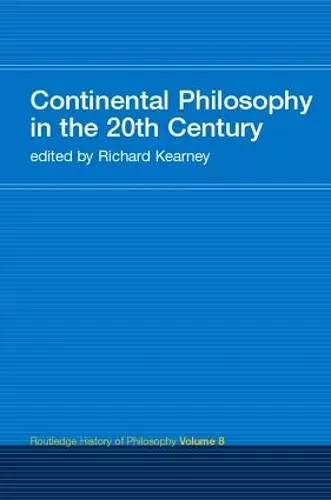 Continental Philosophy in the 20th Century cover