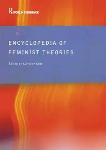 Encyclopedia of Feminist Theories cover