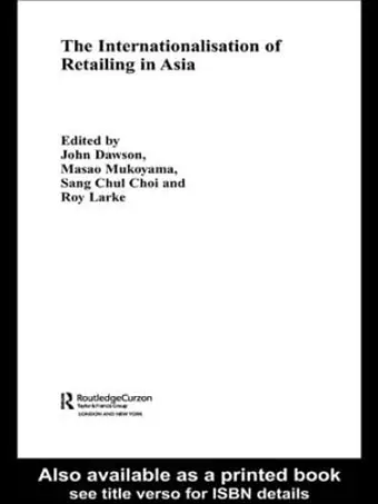 The Internationalisation of Retailing in Asia cover