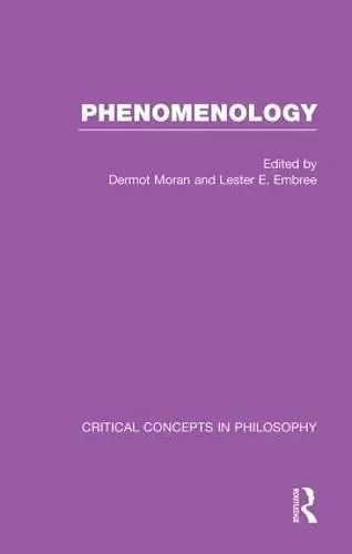 Phenomenology:Crit Con In Phil cover