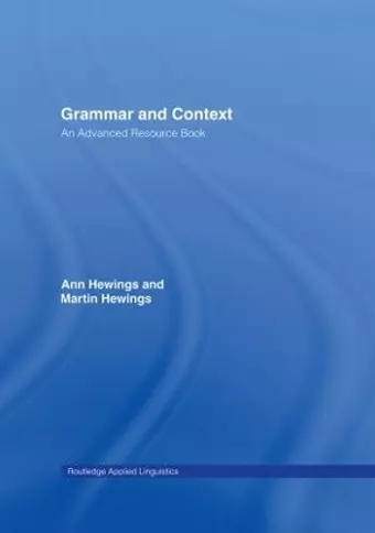 Grammar and Context cover