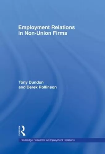 Employment Relations in Non-Union Firms cover