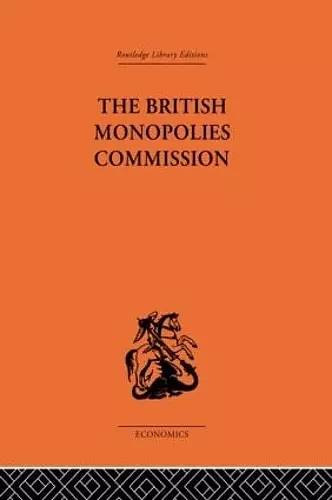 The British Monopolies Commission cover