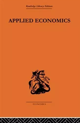 Applied Economics cover