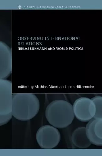 Observing International Relations cover