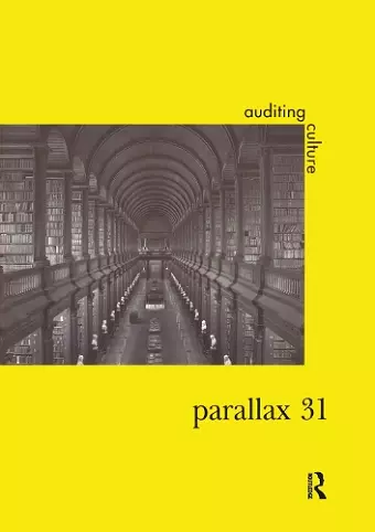 Parallax 31 Vol10 No2 Auditing cover