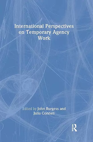 International Perspectives on Temporary Work cover