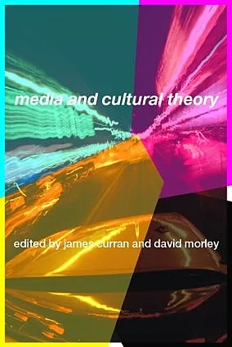 Media and Cultural Theory cover