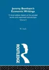 Jeremy Bentham's Economic Writings cover