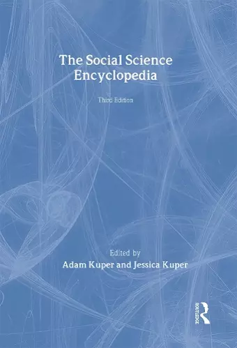 The Social Science Encyclopedia cover