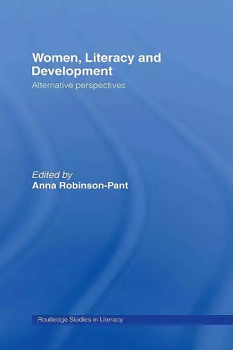 Women, Literacy and Development cover