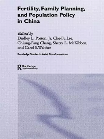 Fertility, Family Planning and Population Policy in China cover