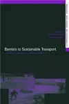 Barriers to Sustainable Transport cover