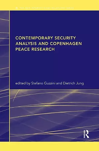 Contemporary Security Analysis and Copenhagen Peace Research cover