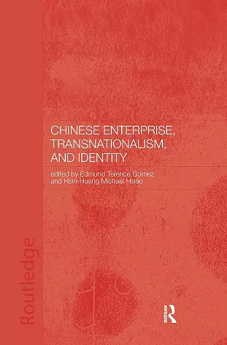 Chinese Enterprise, Transnationalism and Identity cover