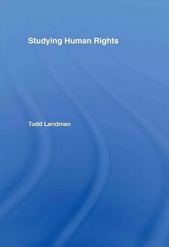 Studying Human Rights cover