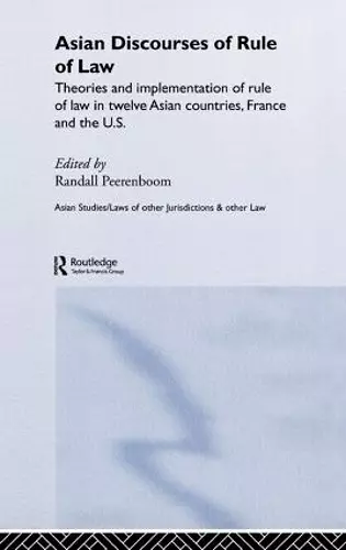 Asian Discourses of Rule of Law cover