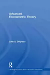 Advanced Econometric Theory cover