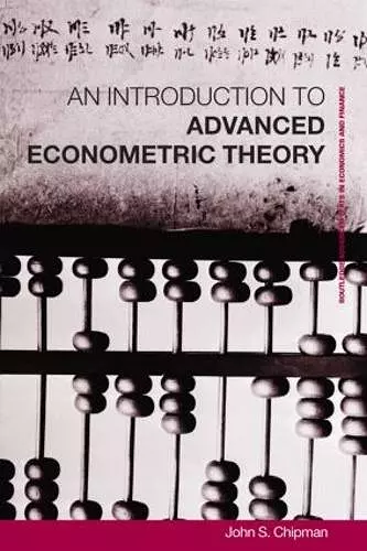 Advanced Econometric Theory cover