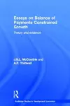 Essays on Balance of Payments Constrained Growth cover