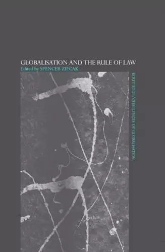 Globalisation and the Rule of Law cover