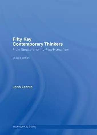 Fifty Key Contemporary Thinkers cover