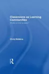 Classrooms as Learning Communities cover