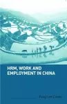 HRM, Work and Employment in China cover